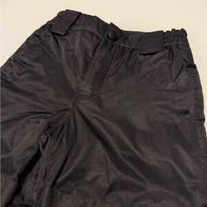 💥4/$20💥 🖤🩷❄️ Athletic Works Girls Black Snow Pants with Pink Fleece Lining